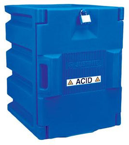 Blue Polyethylene Storage Cabinet for Corrosives