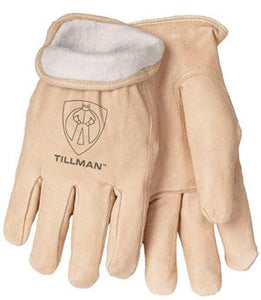 1412 Pigskin Fleece-Lined Gloves
