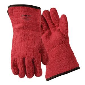 Red Flame Heat-Resistant Gloves