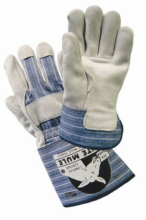 White Mule® Leather Palm Gloves