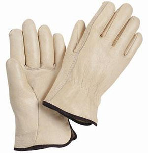 Grain Cowhide Leather Gloves